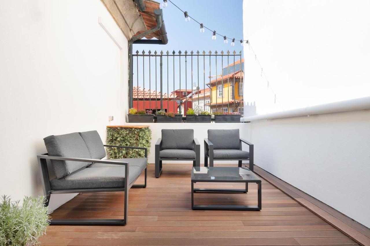 Historical Penthouse At Cardosas Block Appartement Porto Buitenkant foto